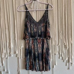 Ecote tie dye dress boho